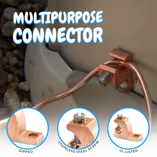 Copper Lay-in Connector - 4-14 Wire Range - 1/4